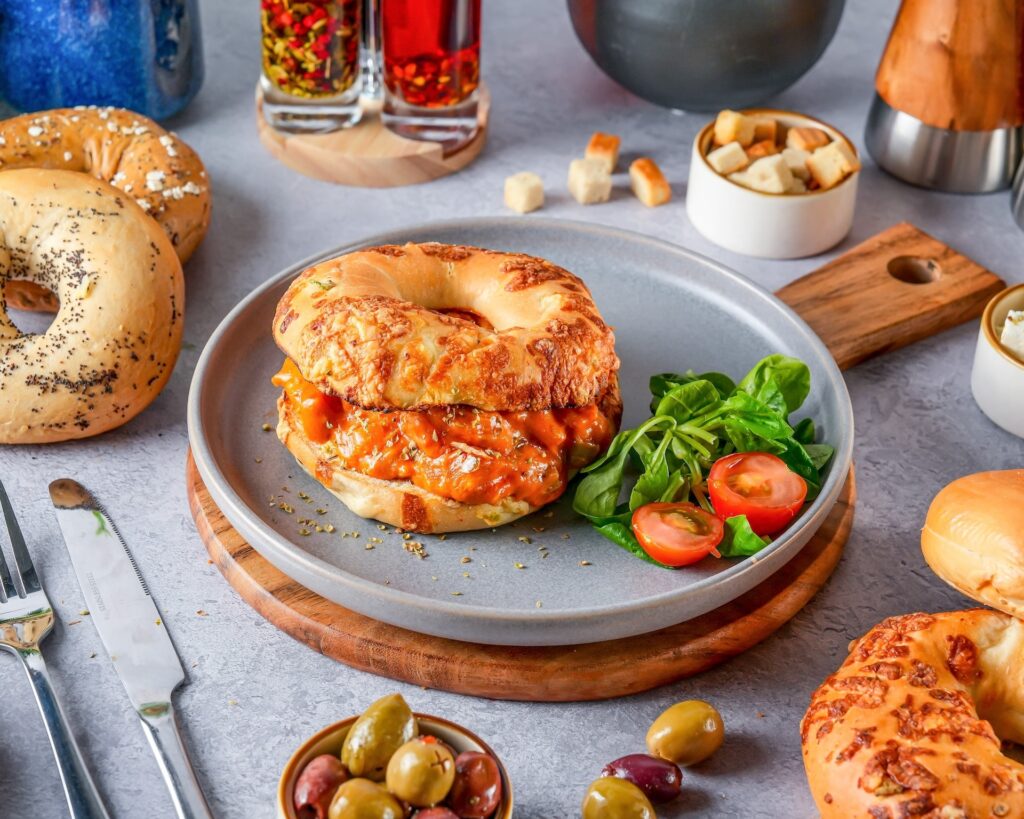 Chicken Italiano Bagel
