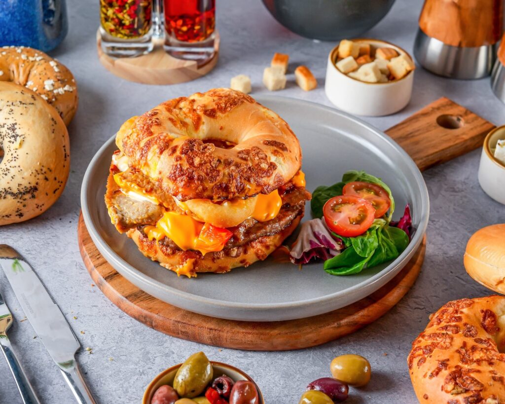 The Manhattan bagel